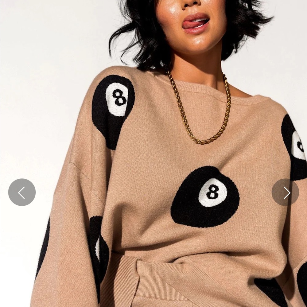 Dressed in LALA | Luck Is On Your Side 8-Ball Knit Set